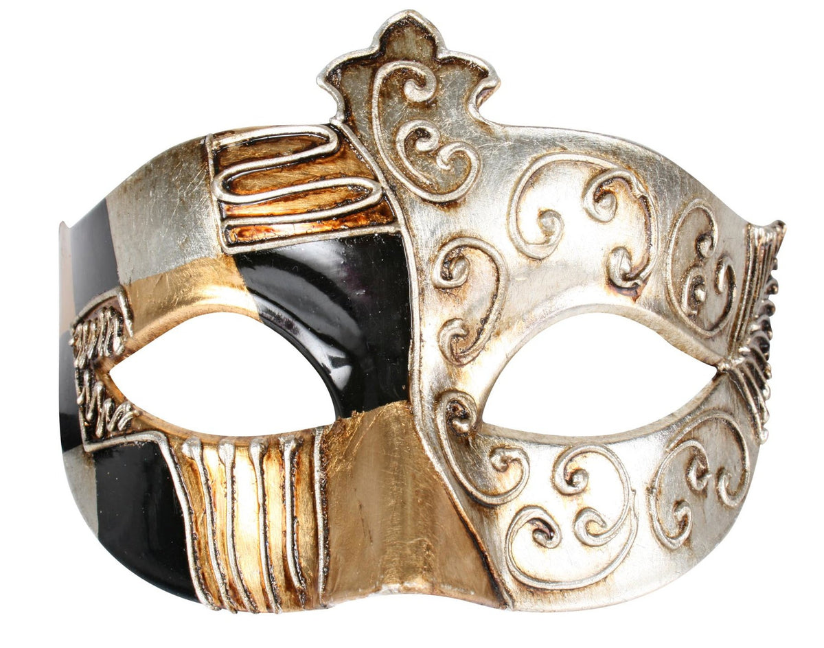 Mask Eye Tivoli Warrior Metallic Gold/Black