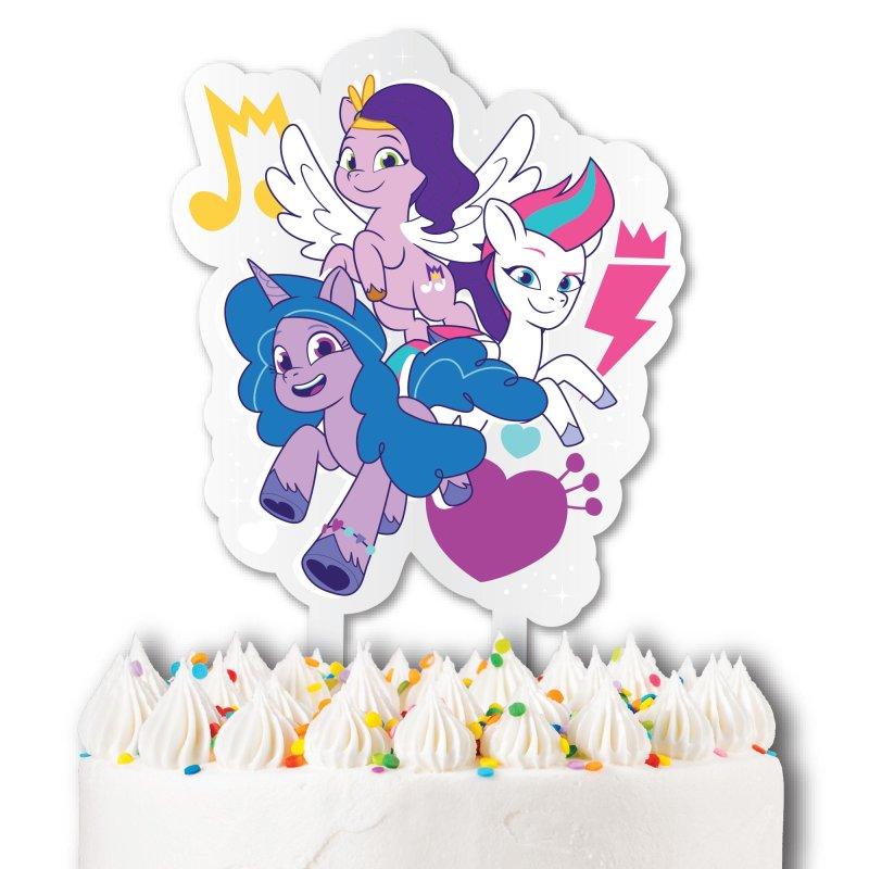 My Little Pony Cake Topper Acrylic Set 22cm x 14cm
