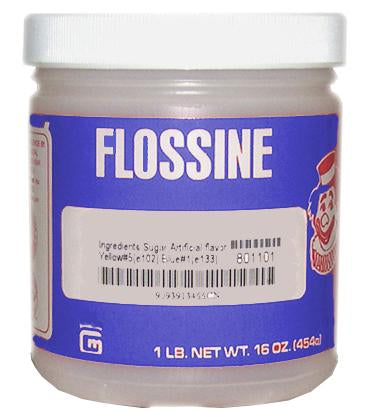 Flossine Blue Rasberry 454g For Fairy Floss