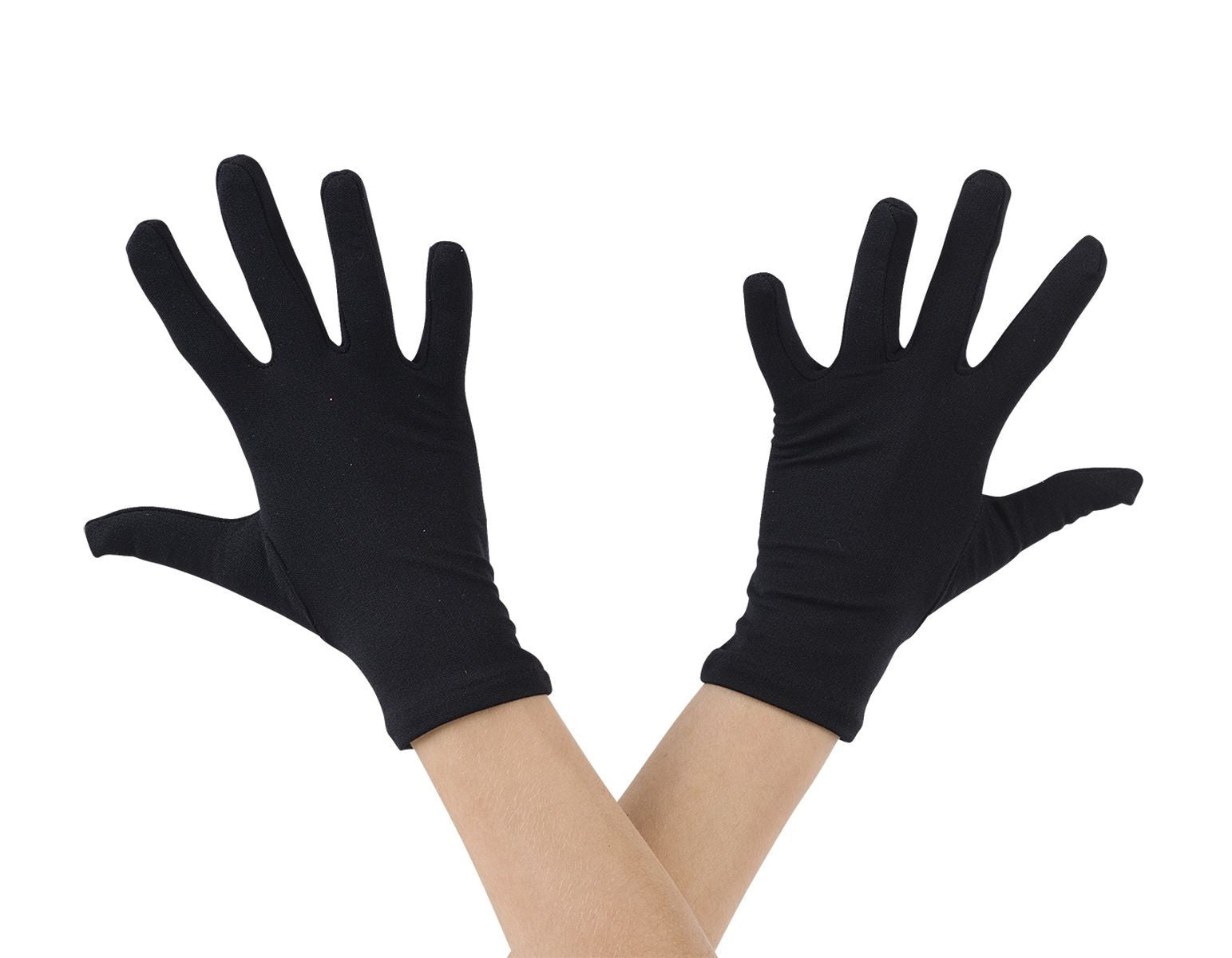 Gloves Black Short - Discontinued Line Last Chance To Buy