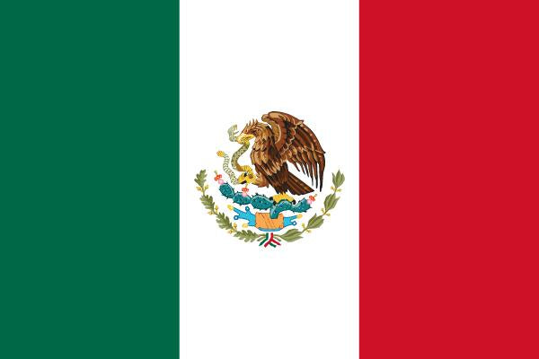 Flag Mexico 30x45cm Hand Waver