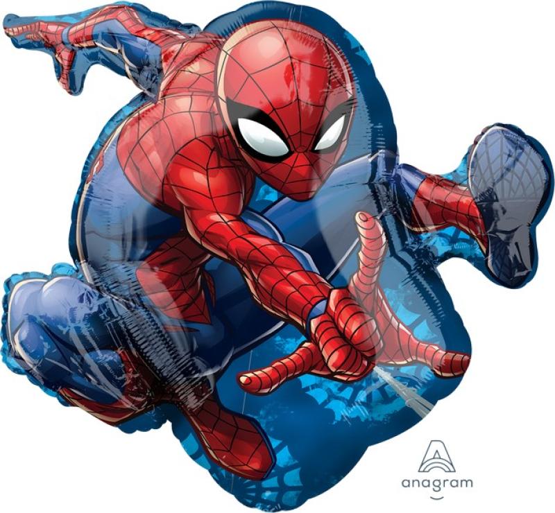 Balloon Foil Shape Spiderman 73cm x 43cm