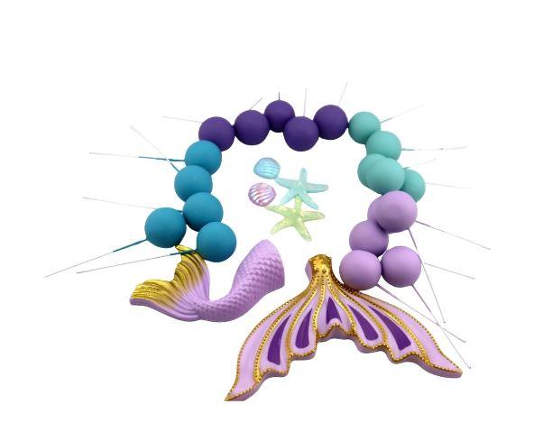 Cake Topper/Decorating Mermaid/Under The Sea/Ocean Set