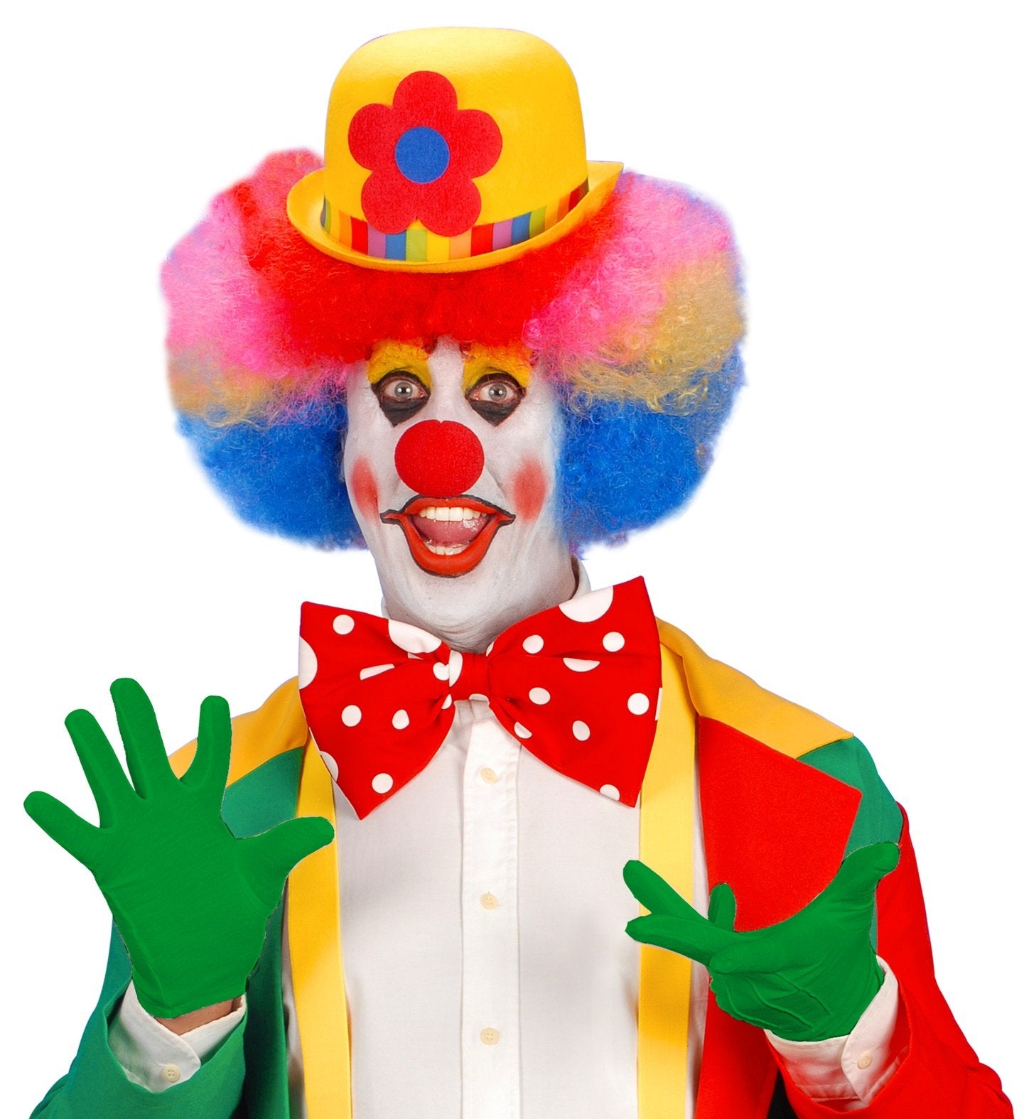 Gloves Short Green Adult Character Costume Accessory