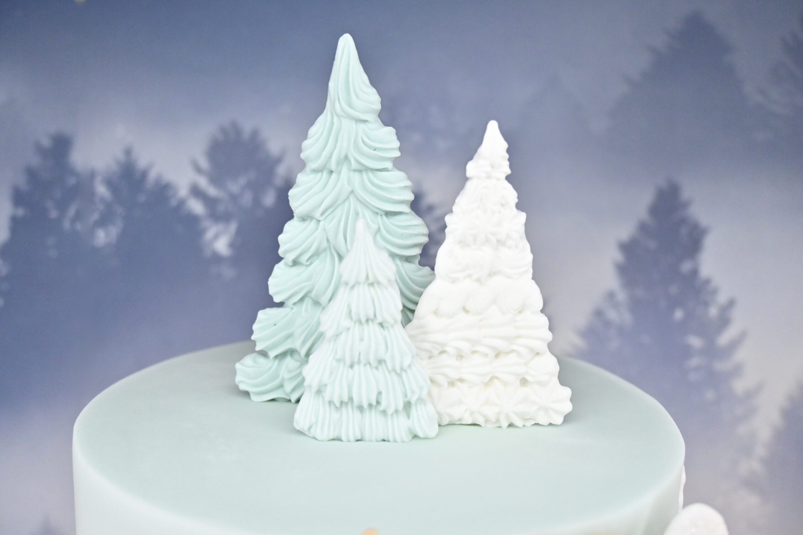 Mould Silicone Small Buttercream Tree Karen Davies