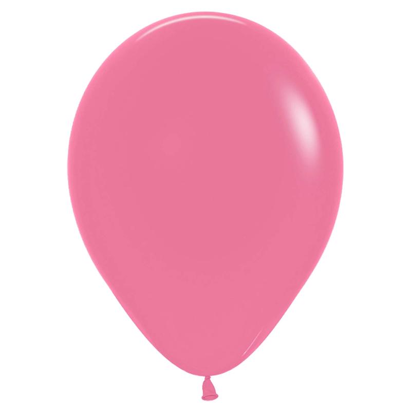 Latex Balloons 30cm Fashion Rose Pink Pk 100