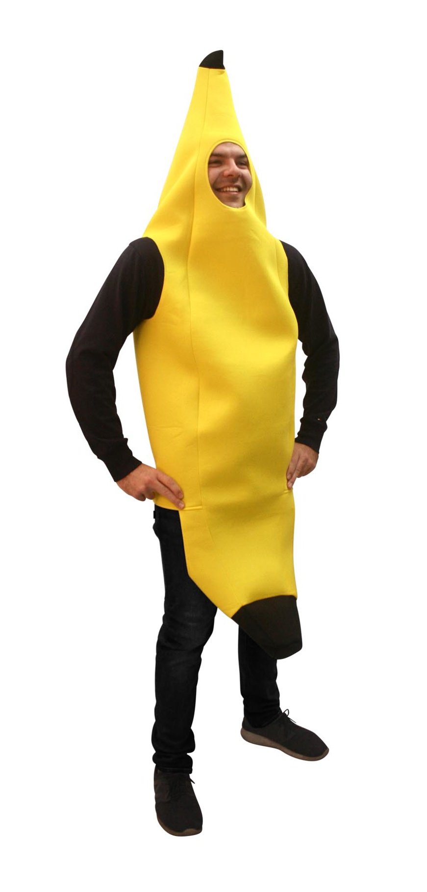 Costume Adult Food Banana One Size