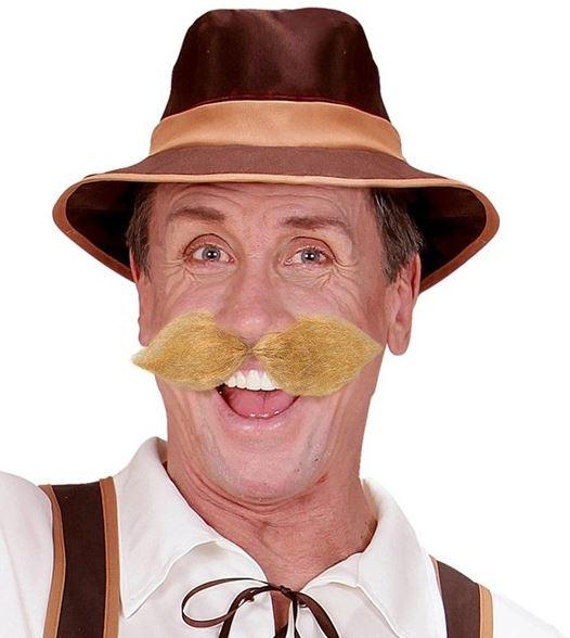 Moustache Blonde Schnauzer Costume Accessory