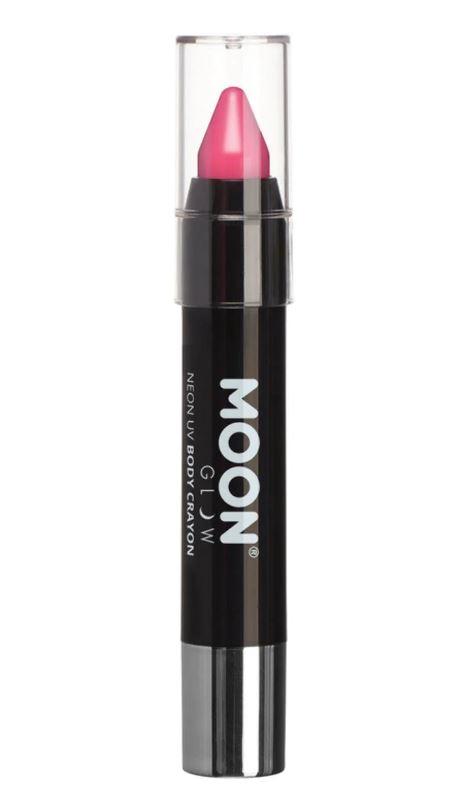 Neon UV Body Crayons/Pencil Pink Moon Glow Cosmetics