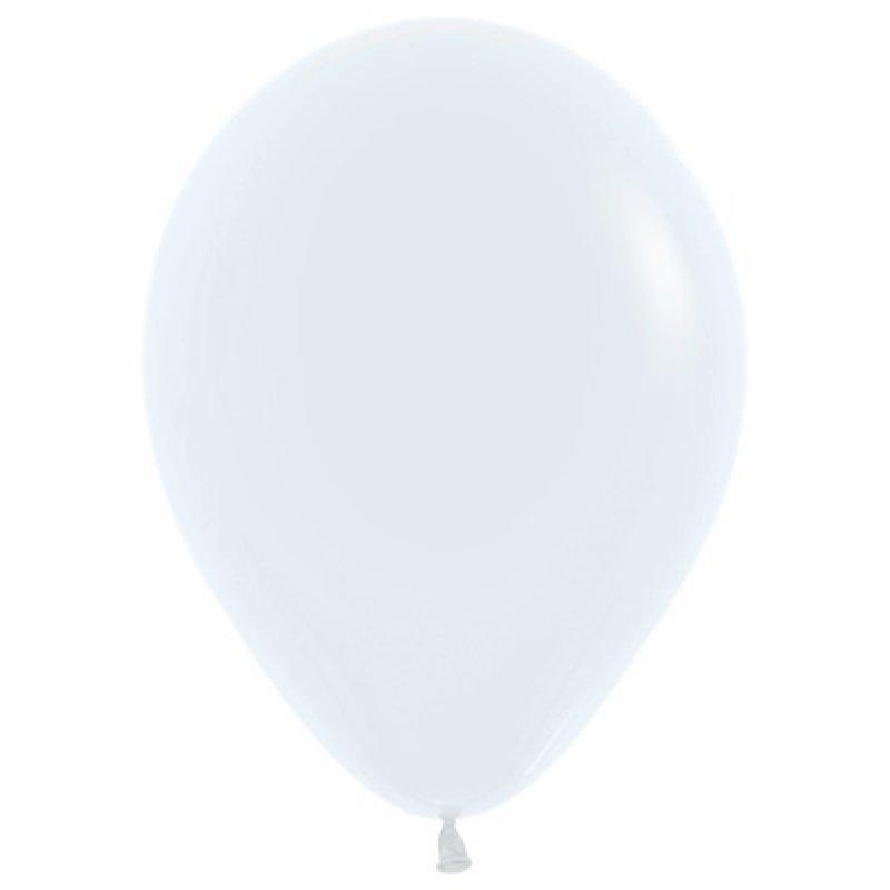 Latex Balloons 30cm Fashion White Pk 100