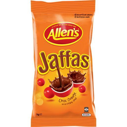 Confectionary Chocolate Jaffas Allens 1kg Bulk