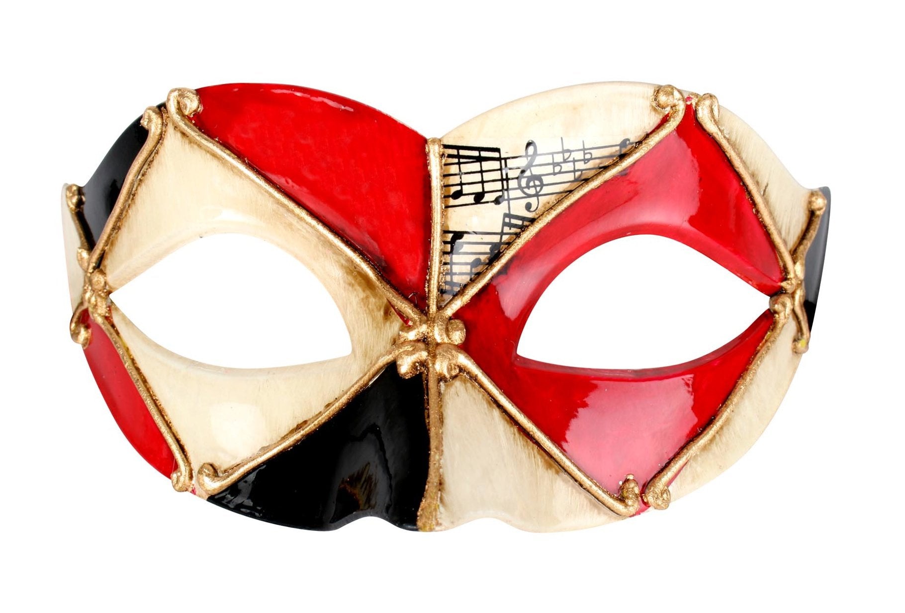 Mask Eye Pietro Red & Black