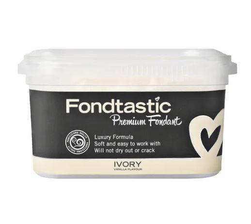 Fondtastic Premium Fondant Ivory 250g Cake Decorating
