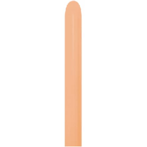 Balloon Modelling 260 Fashion Peach Blush Sempertex Pk 50