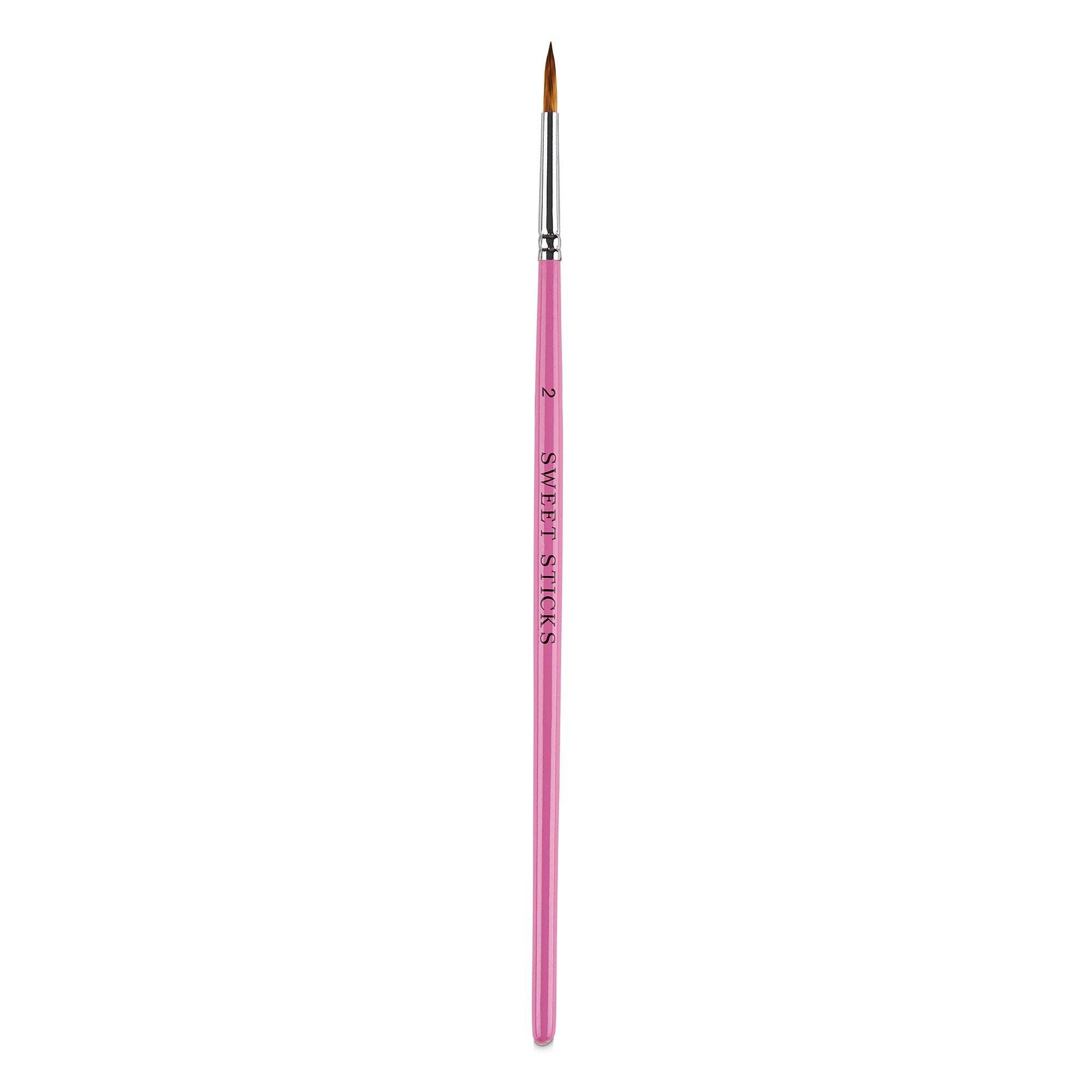 Paint Brush Pointed Round Sweet Sticks