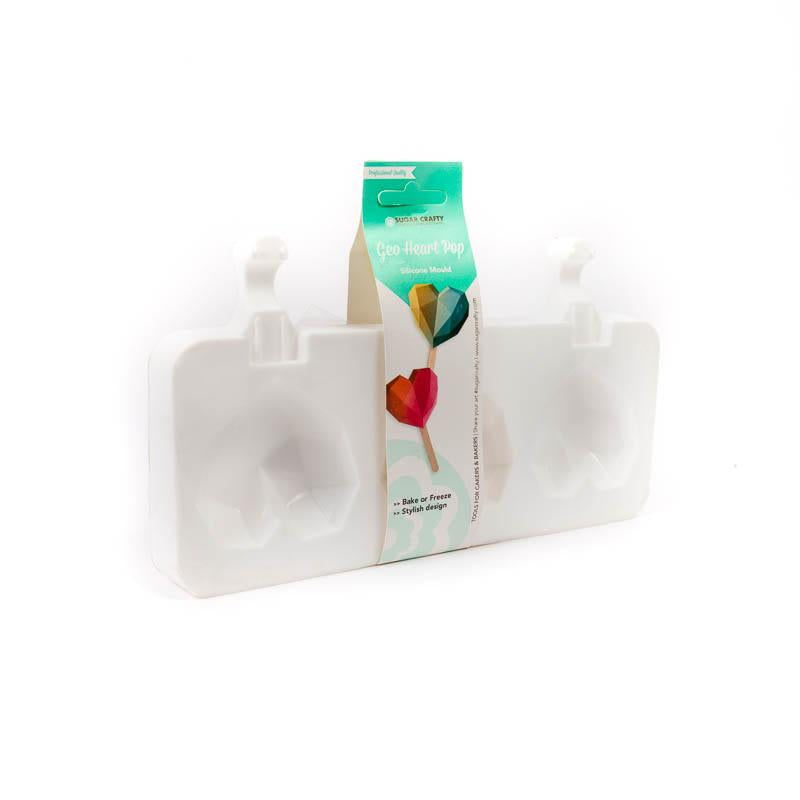 Chocolate Mould Silicone Geo Heart Pop