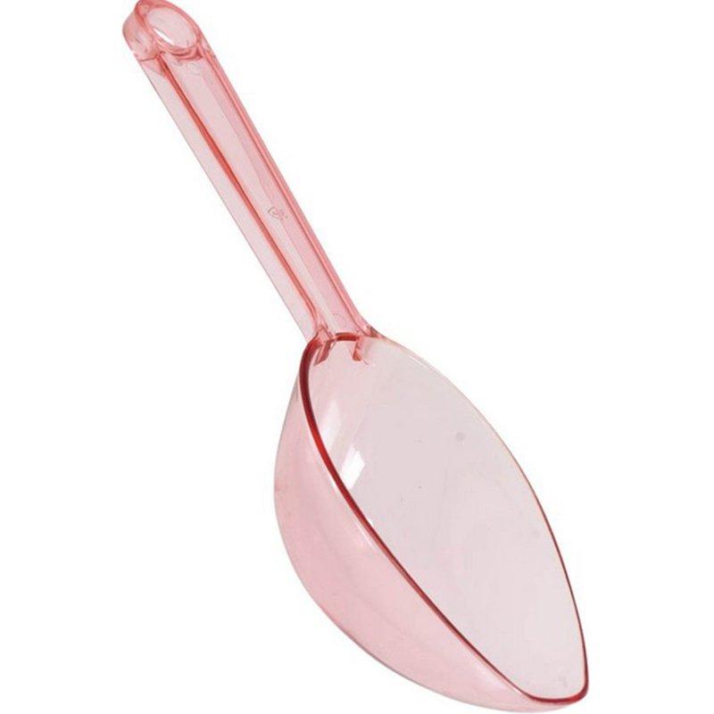 Catering Serving Scoop/Spoon Plastic Light Pink Lolly Bar