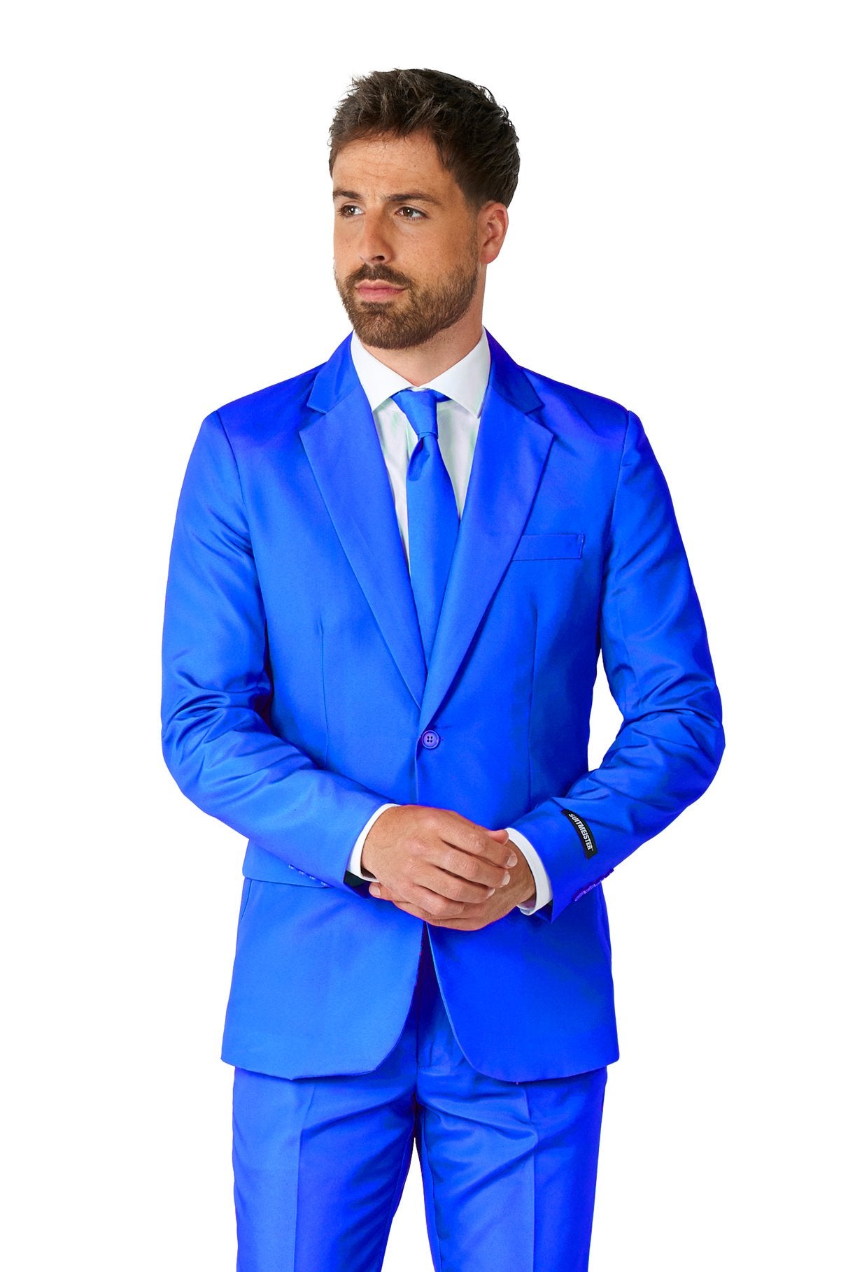 Costume Adult Suitmeister Solid Blue