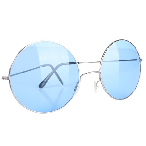Glasses Lennon Blue Large 1960s Hippie