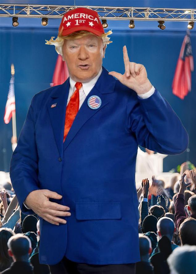 Costume Adult USA President