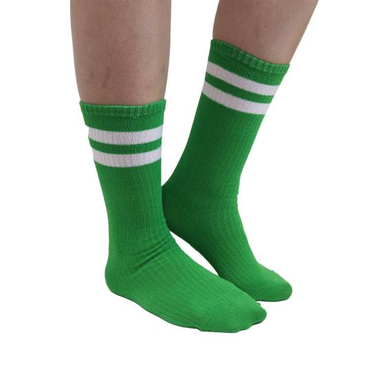 Green Team Spirit Socks Sports Supporters