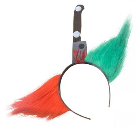 Headband Cleaver In Clown Head Last Chance Buy