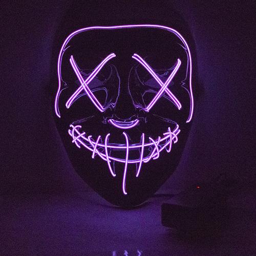 Mask The Purple Purge Light Up
