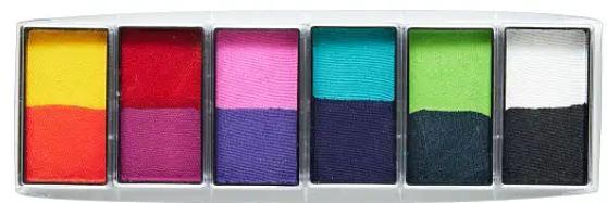 Face & Bodyart Paint All You Need Mini Palette Sampler Global 12 Colours