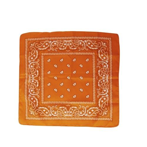 Orange Team Spirit Bandana Headwear Sports Supporter