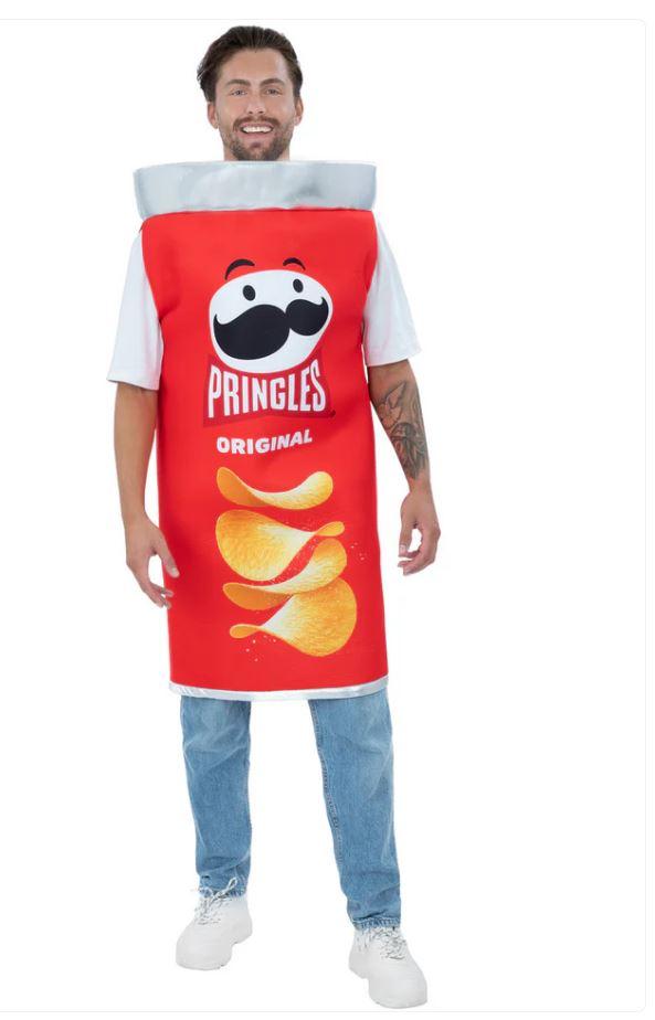 Costume Adult Food Potato Chips Pringles Original Can