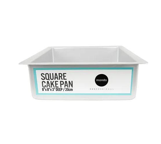 Cake Tin Square Mondo 3 Inch Deep