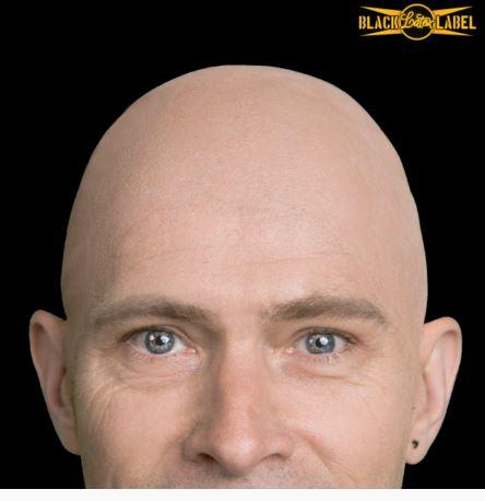 Latex Bald Cap Dark Blush Pink Deluxe Professional Quality Tinsley