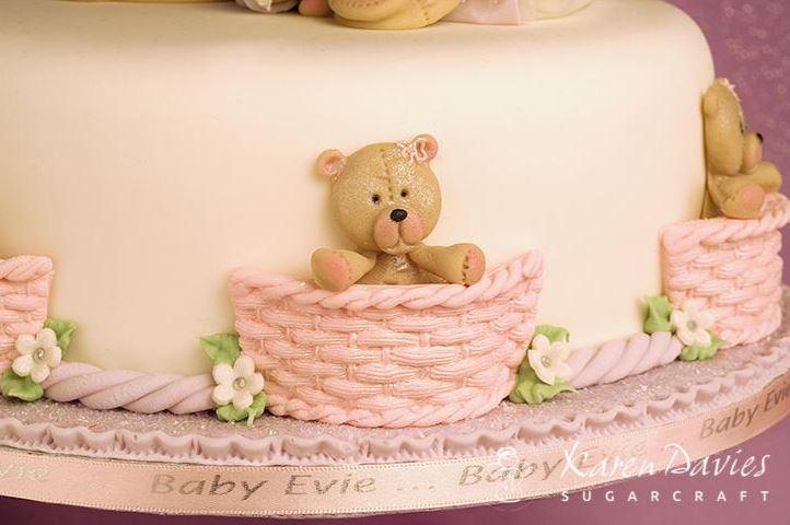 Mould Small Teddy 9x6cm Karen Davies