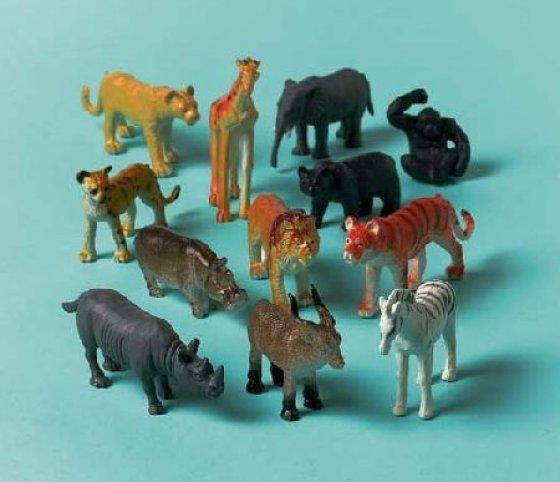 Value Favours Jungle Animals Pk/12