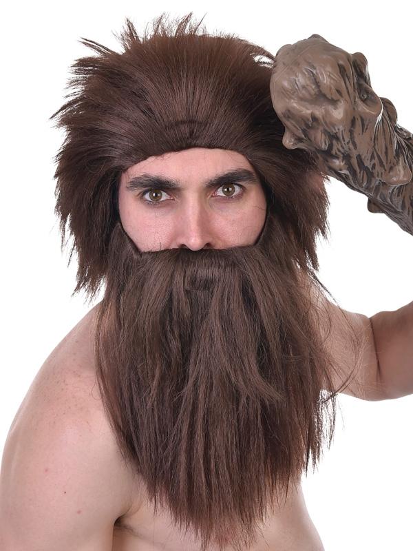 Wig Beard Caveman