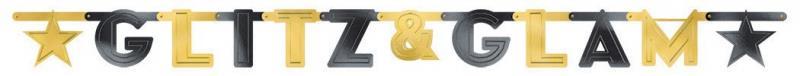 Glitz & Glam Banner Large Foil Letter