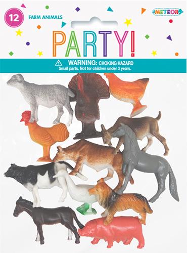 Lucky Dip Farm Animals Pk/12