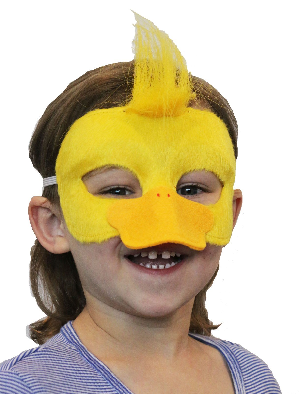 Animal Costume Mask Set Deluxe Duck Yellow