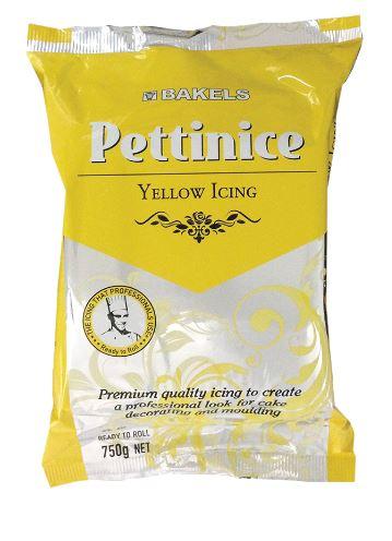Bakels Pettinice Yellow 750g Fondant