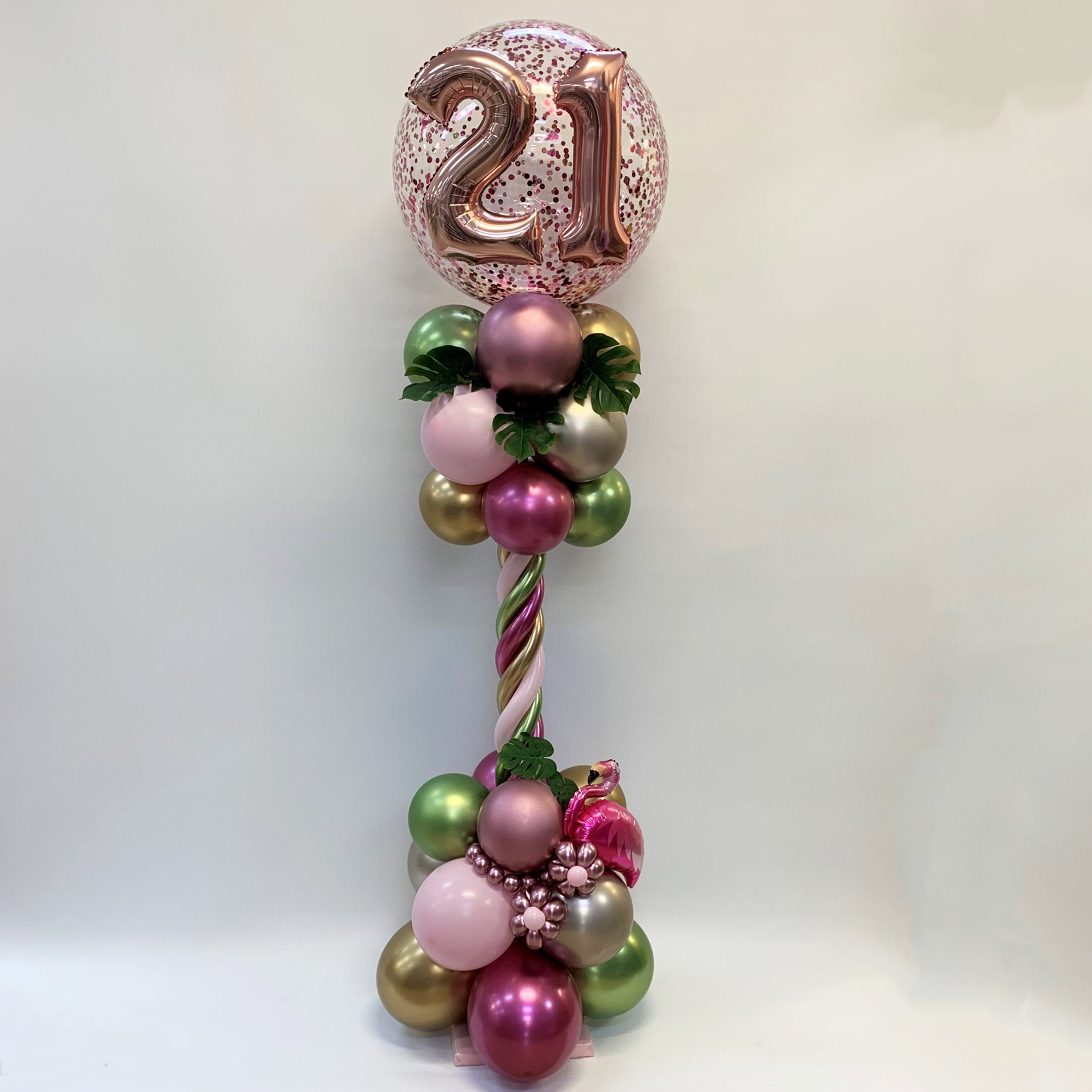 Balloon Décor Party Pole Elegant 21st
