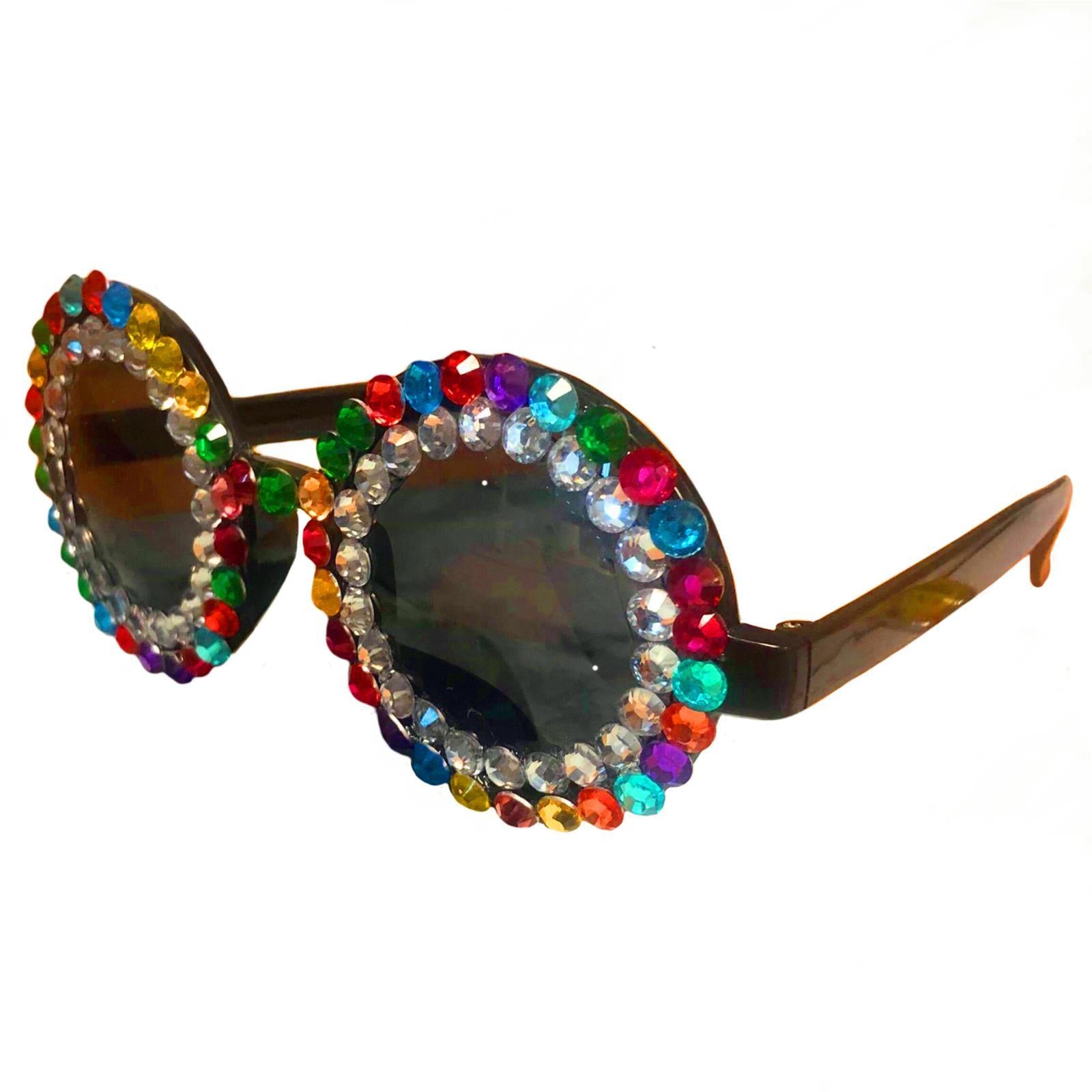Glasses Over The Rainbow Jewelled 1960s