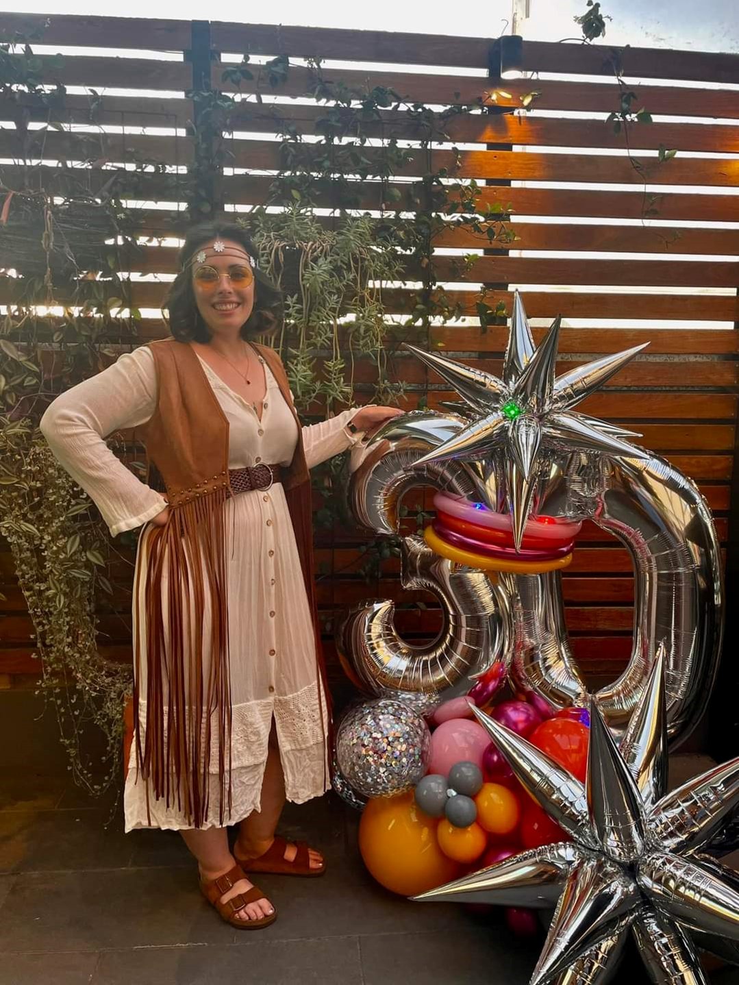 Balloon Décor Sparkling 30th