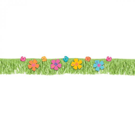 Banner Hibiscus Fringed 23cmx178cm