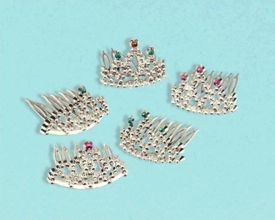 Value Favours Mini Tiaras Pk/8