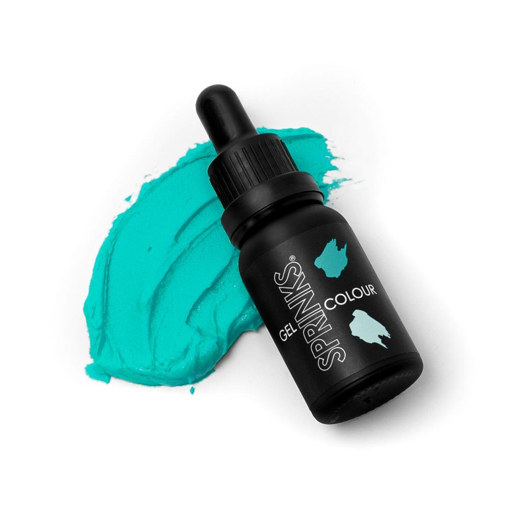 Food Colour Sprinks Gel Teal
