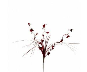 Onion Grass Hearts Red