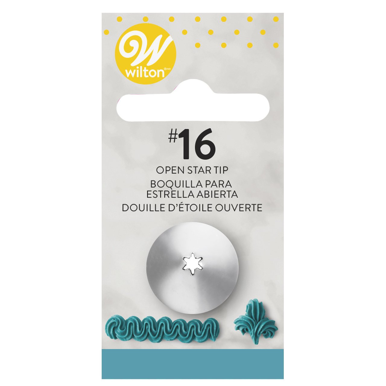 Icing Tip Open Star No.16
