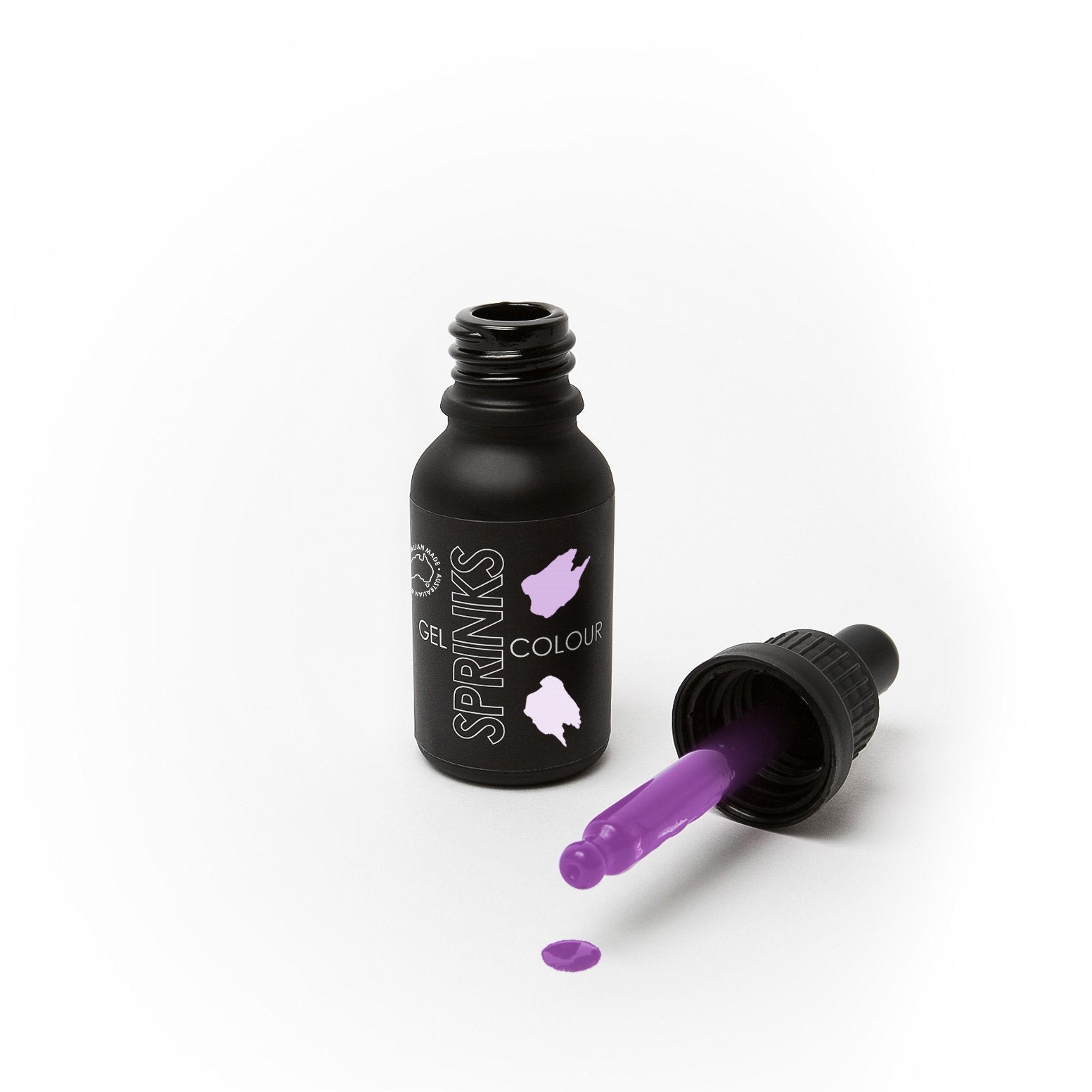 Food Colour Sprinks Gel Lilac