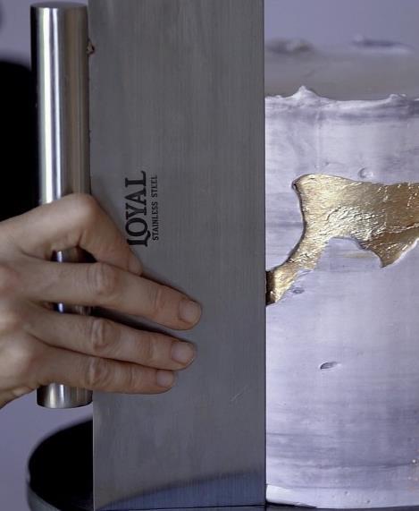 Scraper Long Edge 28cm S/Steel