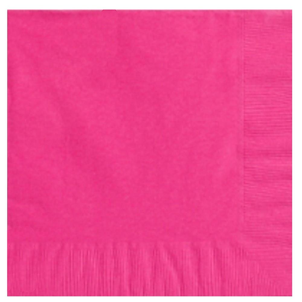Napkins Lunch 2ply Bright Pink Pk/20- Discontinued Line Last Chance To Buy
